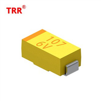 Tantalum -kondensaattorin tapaus A